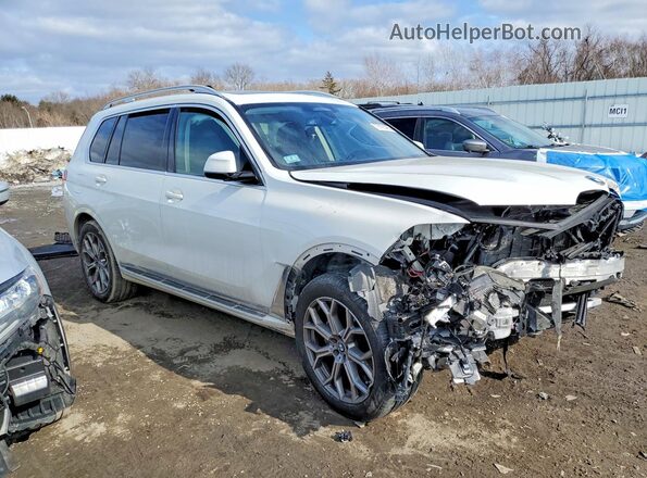 5UXCW2C02M9F48409 2021 BMW X7 White Передня права чверть