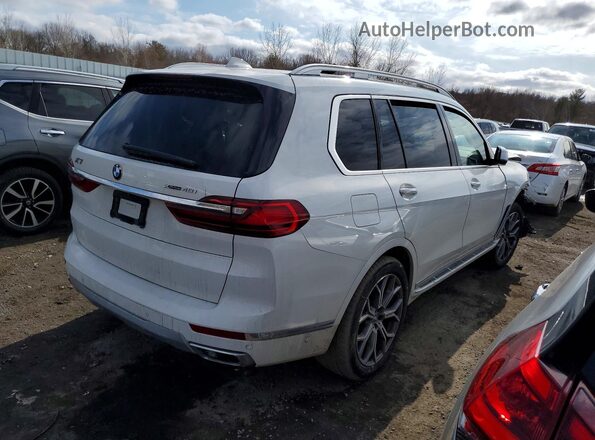 5UXCW2C02M9F48409 2021 BMW X7 White Задня права чверть