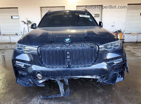 5UXCW2C03N9K70165 2022 BMW X7 Black Вид спереду