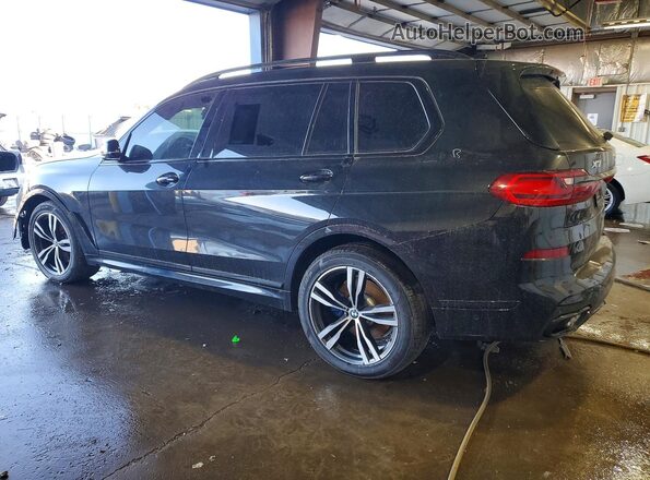 5UXCW2C03N9K70165 2022 BMW X7 Black Задня ліва чверть