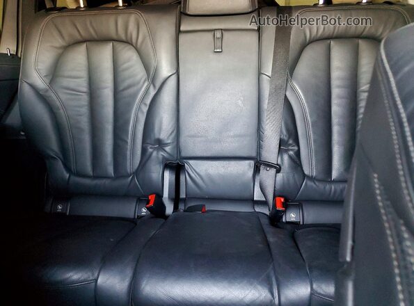 5UXCW2C03N9K70165 2022 BMW X7 Black Вид задніх сидінь