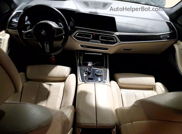 5UXCW2C05M9E59532 2021 BMW X7 Black Dashboard view