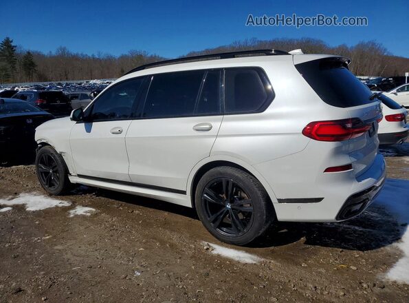 5UXCW2C05M9F59016 2021 BMW X7 White Հետևի ձախ