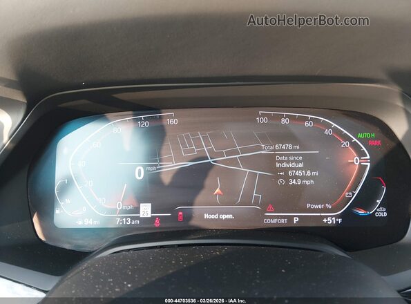 5UXCW2C07M9E63260 2021 BMW X7 White Widok tylnych siedzeń