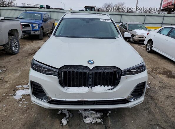 5UXCW2C07M9G15795 2021 BMW X7 White Դիմացի տեսք