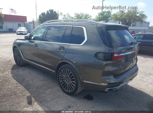 5UXCW2C08M9D77567 2021 BMW X7 Gray Задня ліва чверть