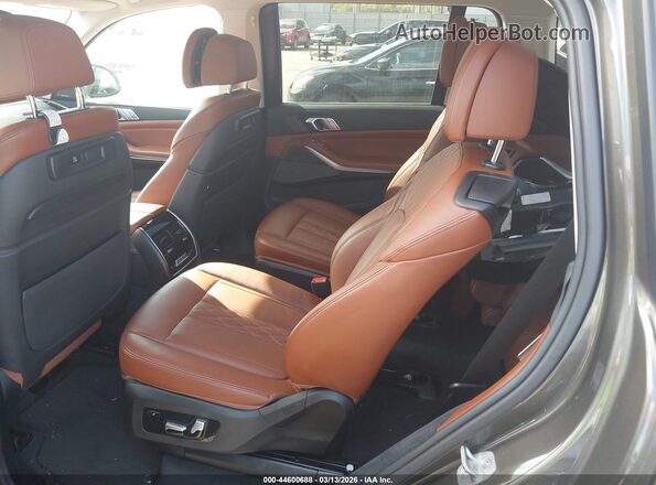 5UXCW2C08M9D77567 2021 BMW X7 Gray Вид наклейки з VIN-кодом