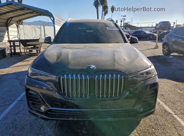 5UXCW2C08M9G34307 2021 BMW X7 Black Front view