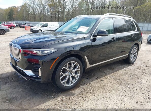 5UXCW2C0XL9B27696 2020 BMW X7 Black Front left