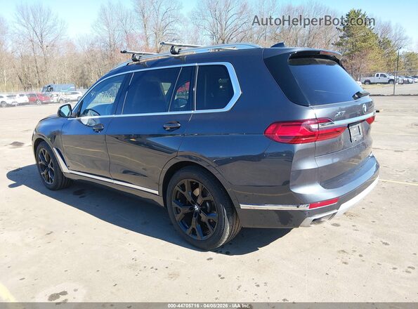 5UXCW2C0XM9E79081 2021 BMW X7 Blue Հետևի ձախ