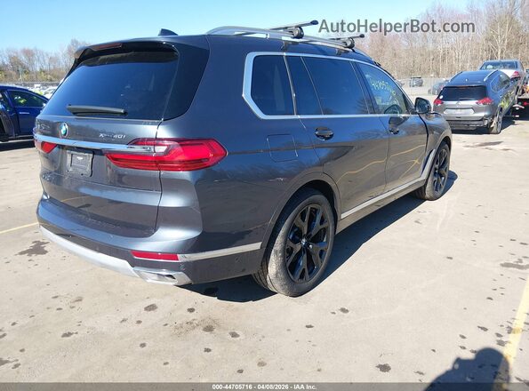 5UXCW2C0XM9E79081 2021 BMW X7 Blue Հետևի աջ