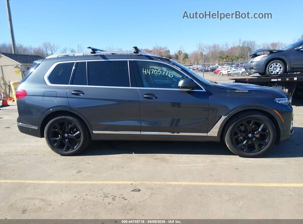 5UXCW2C0XM9E79081 2021 BMW X7 Blue Սալոնի հետևի տեսք