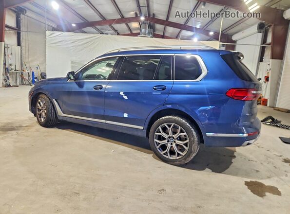 5UXCW2C0XN9L34024 2022 BMW X7 Синий Задняя левая четверть