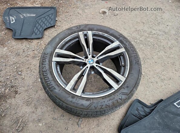 5UXCW2C50KL087395 2019 BMW X7 Blue VIN կոդի պիտակի տեսք