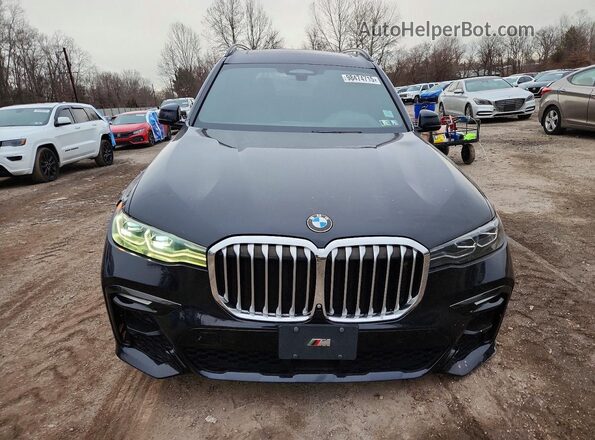 5UXCW2C50KL087395 2019 BMW X7 Blue Դիմացի տեսք