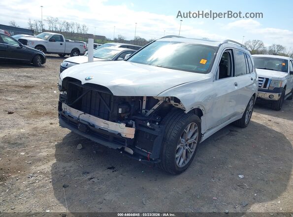 5UXCX4C50KLS36039 2019 BMW X7 White Առջևի ձախ երեք քառորդ տեսարան
