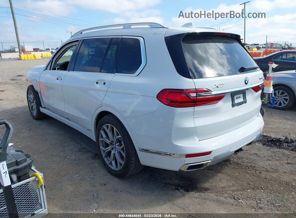 5UXCX4C50KLS36039 2019 BMW X7 White Հետևի ձախ