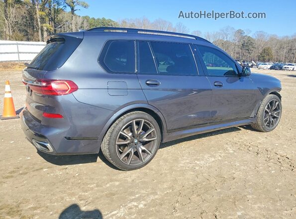 5UXCX4C55KLS39289 2019 BMW X7 Blue Հետևի աջ