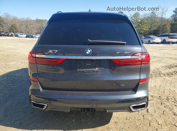 5UXCX4C55KLS39289 2019 BMW X7 Blue Հետևի տեսք