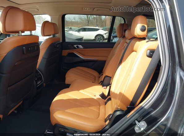 5UXCX4C58KLS36774 2019 BMW X7 Black VIN კოდის სტიკერის ხედი