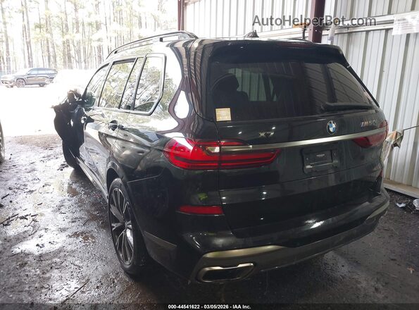 5UXCX6C02L9B40995 2020 BMW X7 Черный Задняя левая четверть
