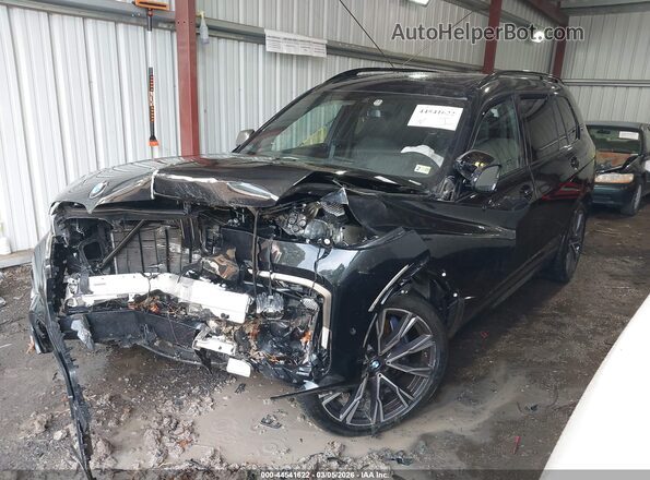 5UXCX6C02L9B40995 2020 BMW X7 Черный Передняя левая четверть
