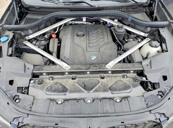 5UXCY6C02P9R45119 2023 BMW X6 Black Widok komory silnika