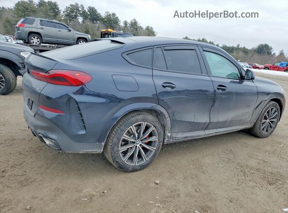 5UXCY6C02P9R45119 2023 BMW X6 Black Tył prawy