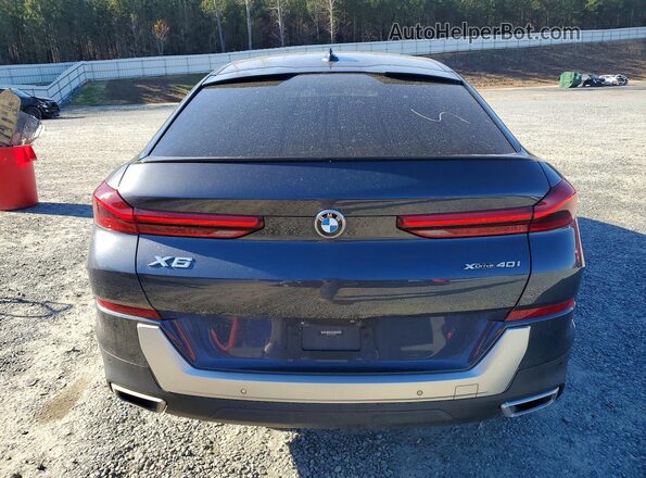 5UXCY6C03L9C97111 2020 BMW X6 Gray Front interior view