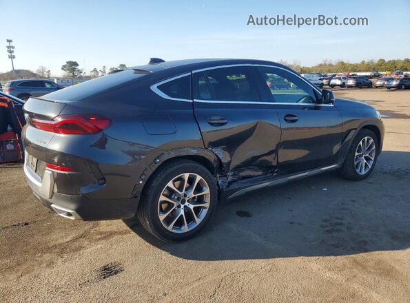 5UXCY6C03P9P41235 2023 BMW X6 Серый Задняя правая четверть