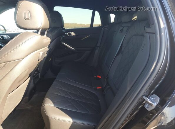5UXCY6C03P9P41235 2023 BMW X6 Серый Вид задней части салона