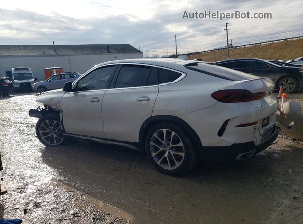 5UXCY6C09N9L19841 2022 BMW X6 White Задня ліва чверть