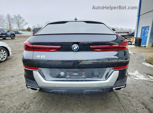 5UXCY6C0XL9C72500 2020 BMW X6 Black Widok z tyłu