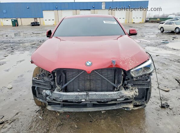 5UXCY6C0XN9L66098 2022 BMW X6 Red Vista frontal