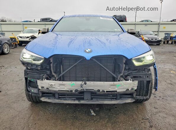 5UXCY8C00L9B21418 2020 BMW X6 Blue Widok z przodu