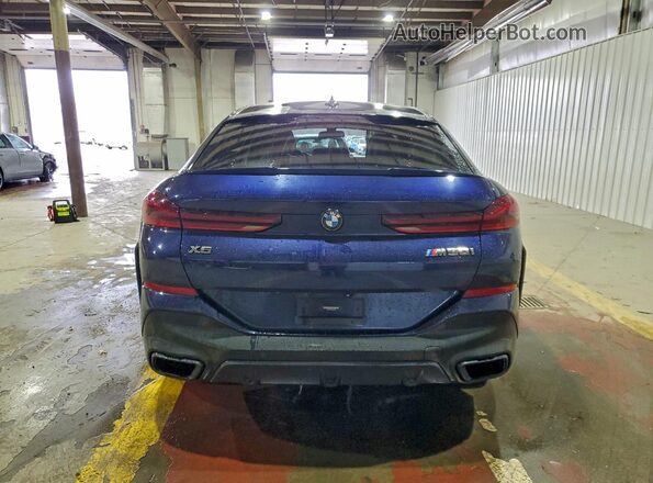 5UXCY8C02M9D91025 2021 BMW X6 Blue 