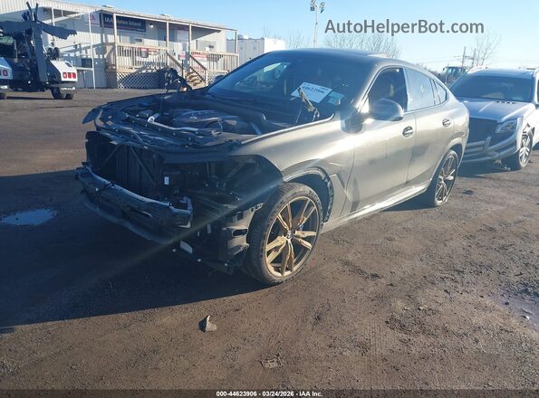 5UXCY8C03P9R79663 2023 BMW X6 Green 