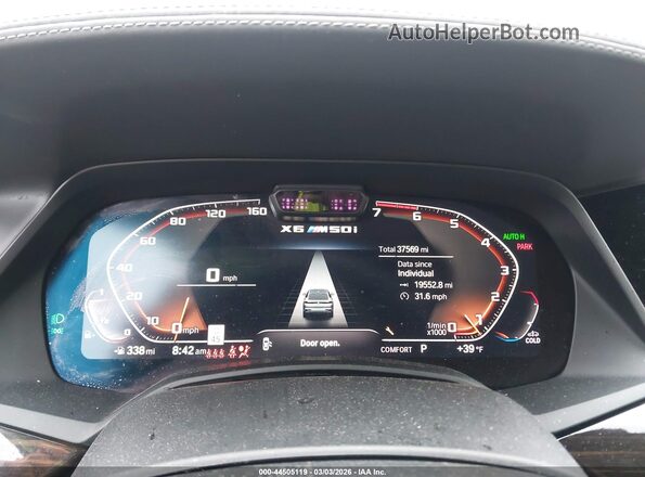 5UXCY8C05L9C96084 2020 BMW X6 Green Вид задніх сидінь