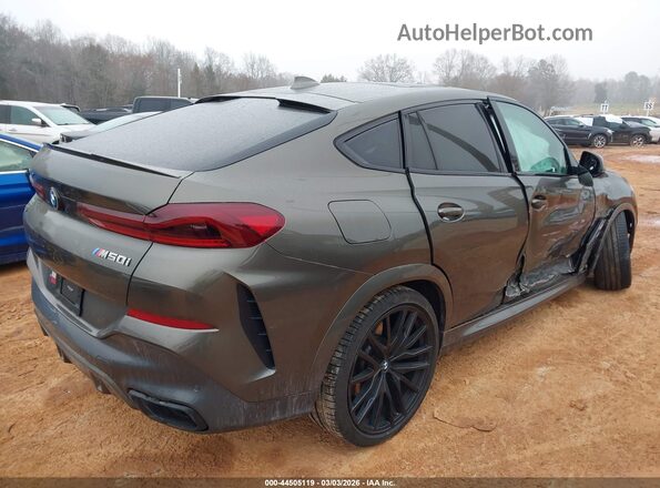 5UXCY8C05L9C96084 2020 BMW X6 Green Задня права чверть