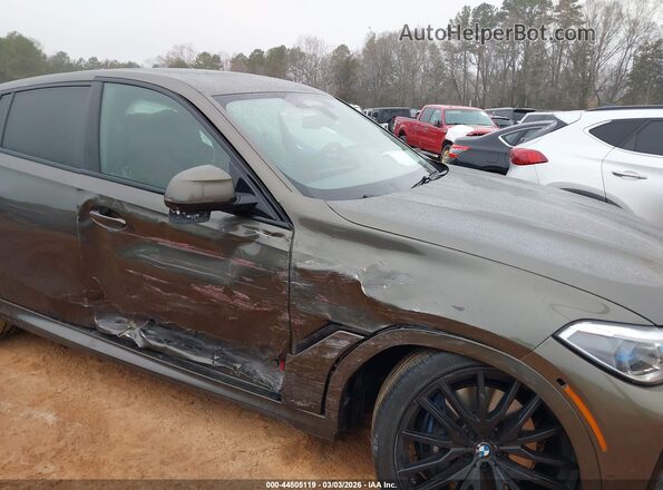 5UXCY8C05L9C96084 2020 BMW X6 Green Вид спереду