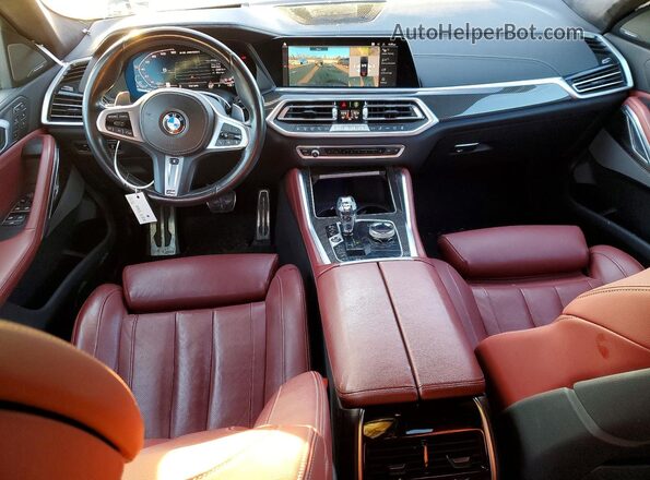 5UXCY8C06N9J43844 2022 BMW X6 Черный Вид панели приборов