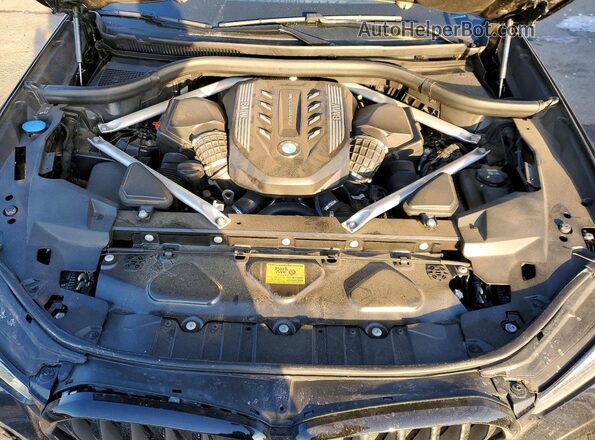 5UXCY8C06N9J43844 2022 BMW X6 Черный Вид подкапотного пространства