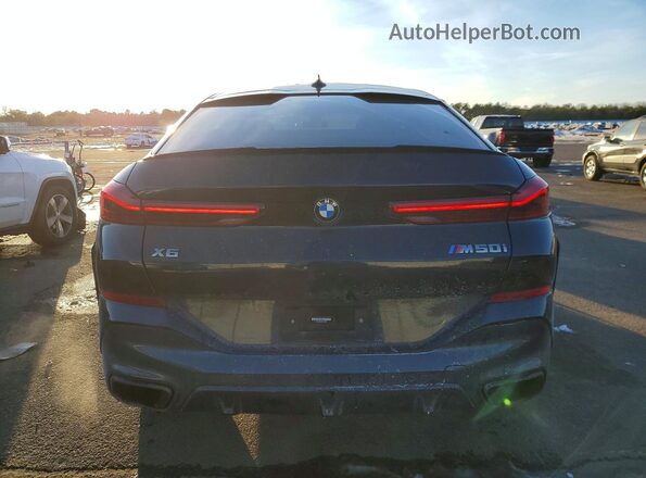 5UXCY8C06N9J43844 2022 BMW X6 Черный Вид сзади