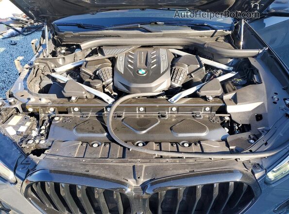 5UXCY8C07M9F89874 2021 BMW X6 Gray Widok wnętrza z tyłu