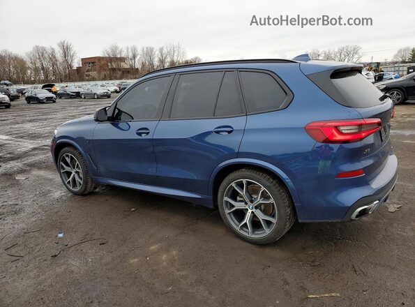 5UXJU2C58KLN67696 2019 BMW X5 Blue 