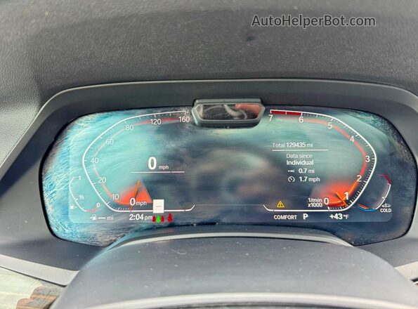 5UXJU2C59KLN67304 2019 BMW X5 Черный 