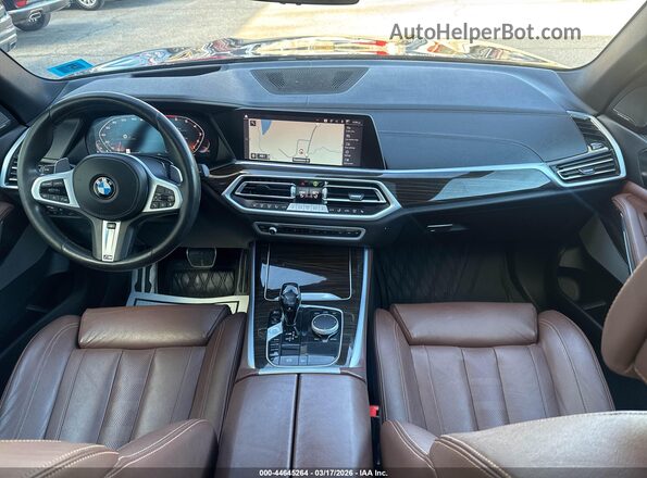 5UXJU4C07LLE45304 2020 BMW X5 Blue Widok z przodu