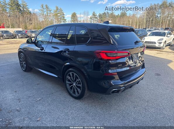 5UXJU4C07LLE45304 2020 BMW X5 Blue Tył lewy