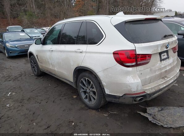5UXKR0C32H0V74467 2017 BMW X5 Белый Задняя левая четверть
