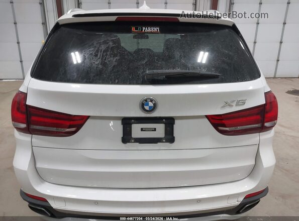 5UXKR0C34H0X81653 2017 BMW X5 White 